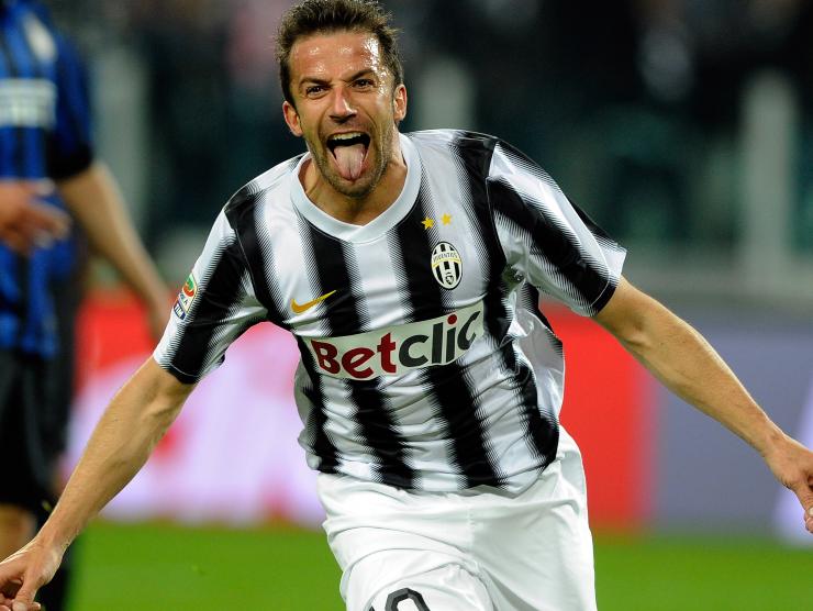 Esultanza celebre Del Piero - Getty images