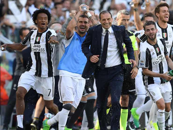 Allegri festeggia - getty images